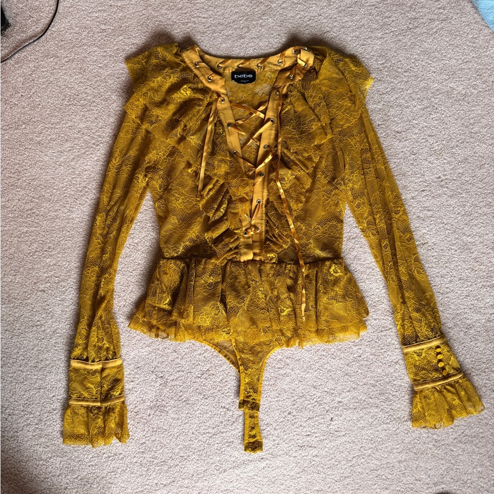 BEBE LACE BODY SUIT